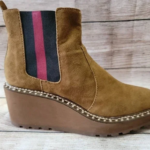 Cecelia New York Gemma Suede Boots / Bootie Womens sz 6.5 - Brand New - Picture 6 of 14